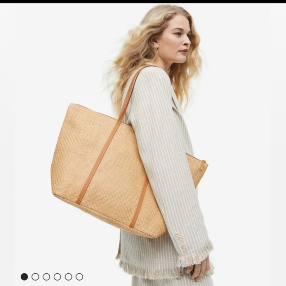 H&M Handbags - Straw Bag